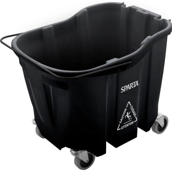 B3114781 Sparta 35 qt. Bucket Mop Bucket, Black