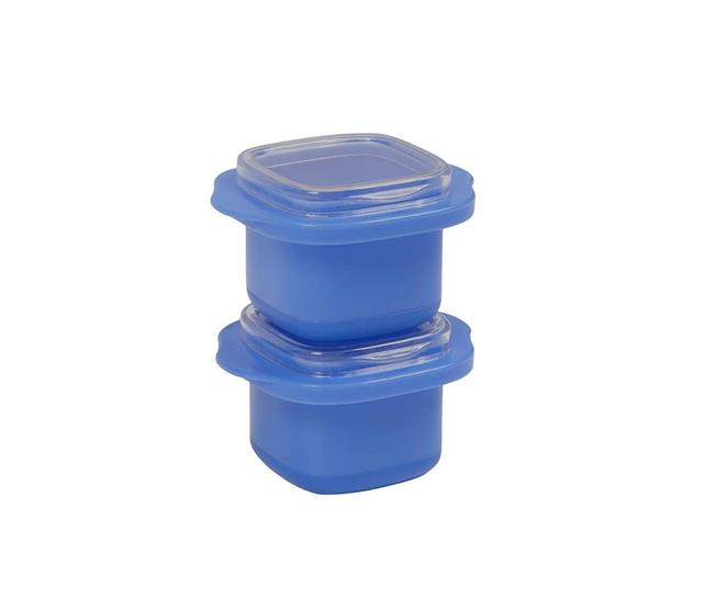 Individual Ice Cube Tray, Blue - Set of 2