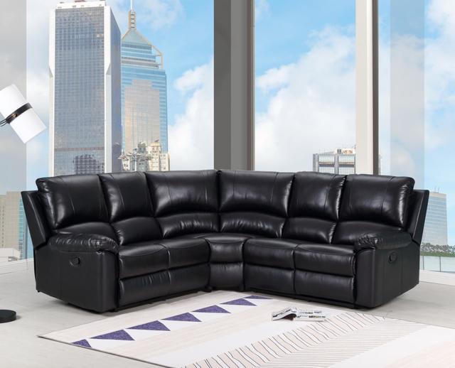 Black Sectional - 80 x 80 x 39 in.