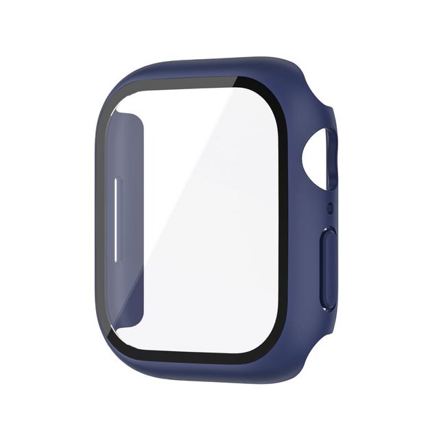 Bumper Case with Screen Protector for 40mm Apple Watch - Dark Blue