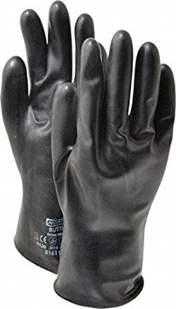 068-B074GI-XL Butyl Gloves Smooth Curved Hand - 100 per Case, Extra Large