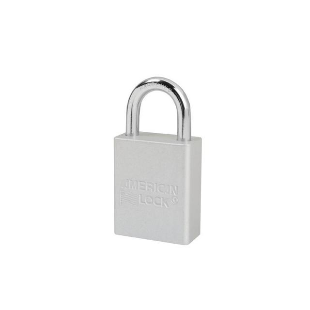 045-S1106CLR Keyed Aluminum Safety Padlock with 1.5 in. Shackle, Clear