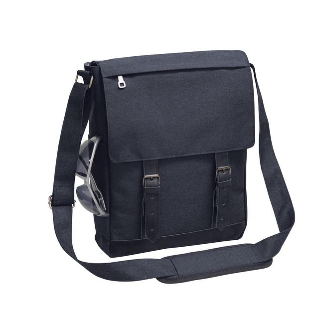 Crosstown Messenger Bag, Black