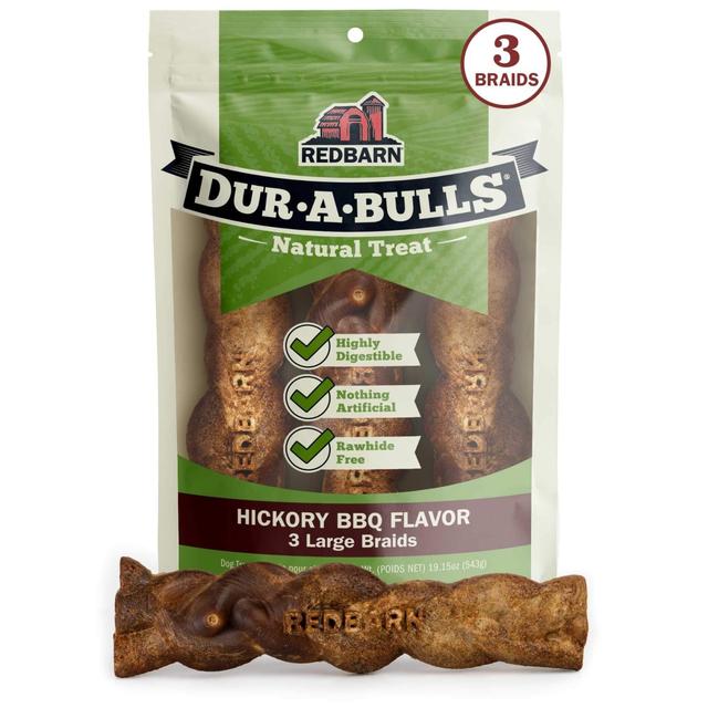 111595 Dur-A-Bulls Braid Treats - Pack of 3