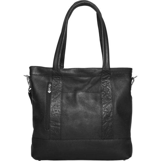 3149-BLK  3149-BLK Classic Top-Zip Tote