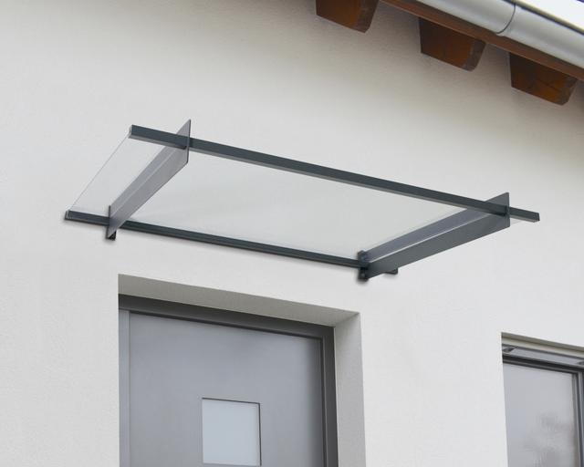 - Canopia  Nancy 1500 Door Canopy Awning Steel