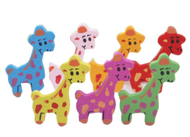 Giraffe Pushpins Drawing Pin for School or Office - 30 Piece