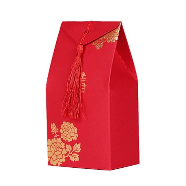 Chinese Style Wedding Decorations Treats Cookies Candy Box for Wedding Party - 40 Piece