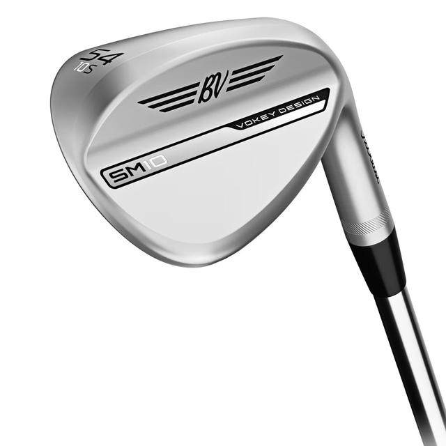 94249 SM10 50.08 F Tour Wedge - Steel Shaft - Left Hand - Chrome