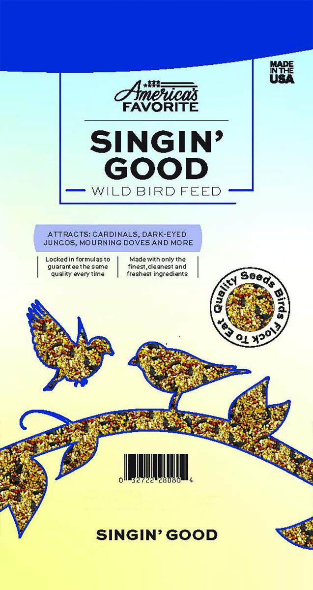 10 lbs Singin Good Wild Bird Food - Pack of 96