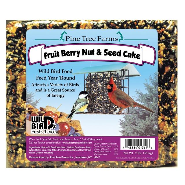 MP8 2 lbs Fruit Berry Nut & Seed Cake - Pack of 8