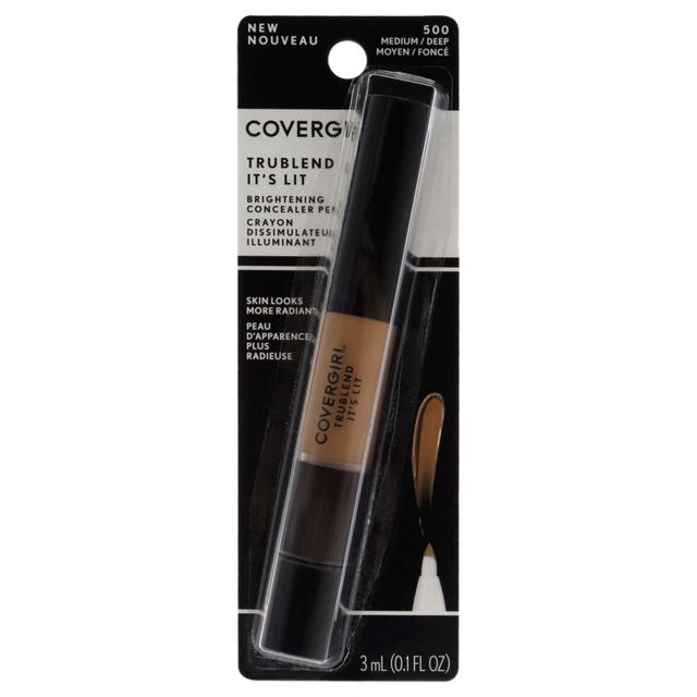 I0130607 0.1 oz TruBlend Its Lit Brightening Concealer Pen - 500 Medium-Deep