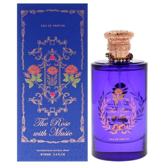 I0153997 3.4 oz The Rose with Music EDP Spray Fragrance for Women