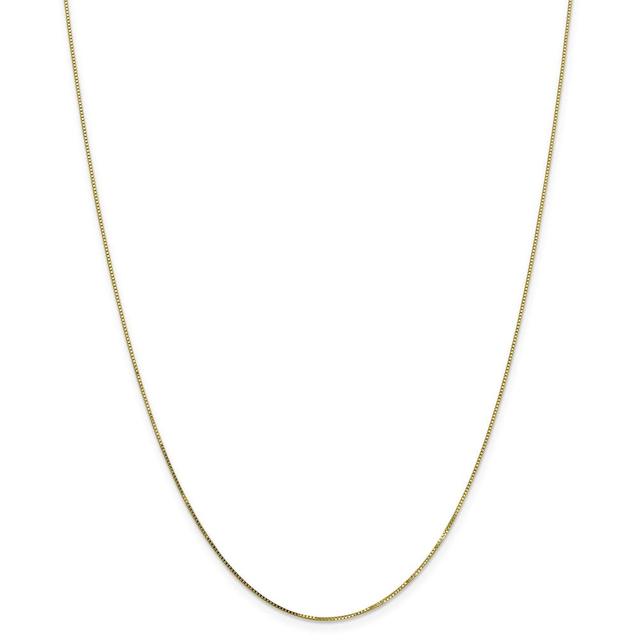 0.7 mm x 16 in. 10K Yellow Gold Box Chain