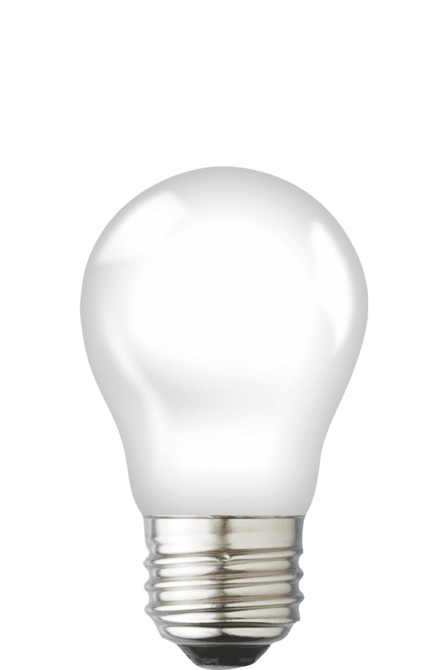 LTA15F20027MB A15 2.0W 2700K Decor Lamp Bulb, Frosted