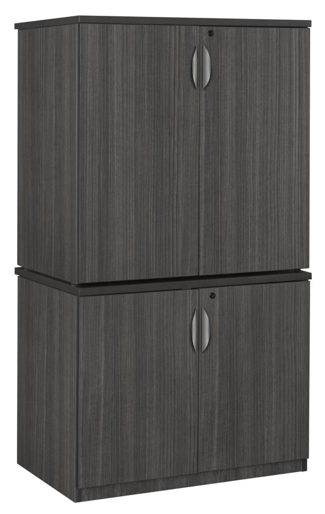 29 in. Legacy Storage Cabinet with 35 in. Storage Cabinet, Ash Grey