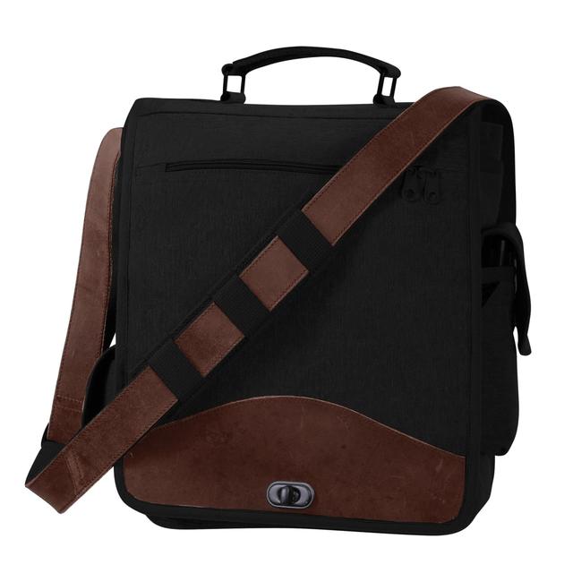 12752 Vintage M-51 Engineers Bag, Black