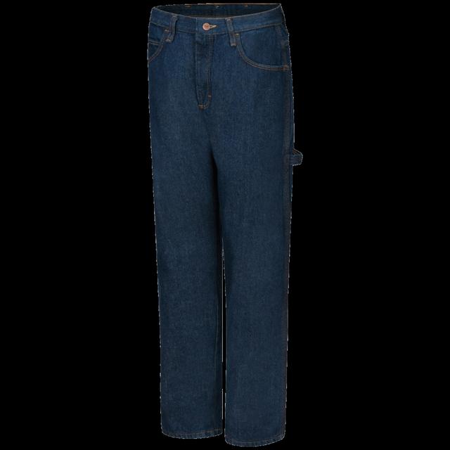 PD80PW-44-27 Mens Loose Fit Dungaree Pant, Prewashed Indigo - Size 44 - 27 in. Inseam