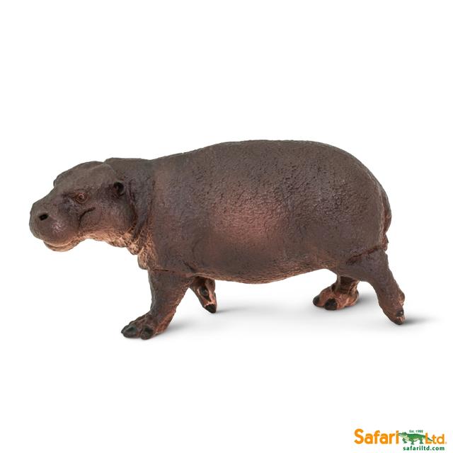 Safari 229229 Pygmy Hippo Figurine, Multi Color
