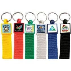Custom Color Strap Key Tag