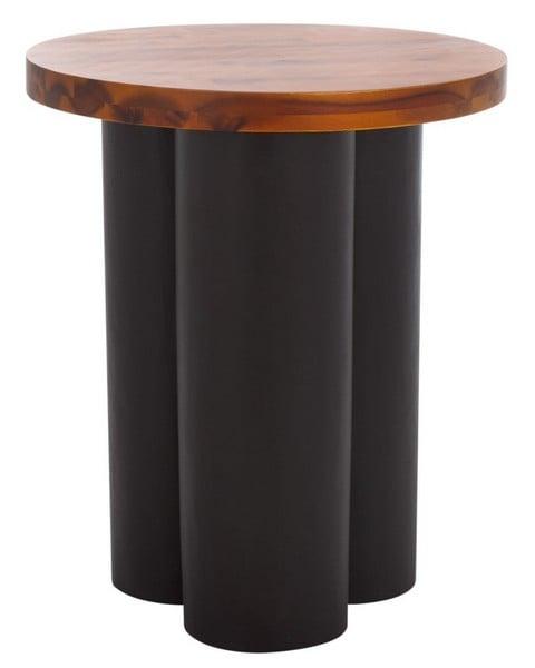 ACC3001A Benvolio Accent Table - Natural & Charcoal