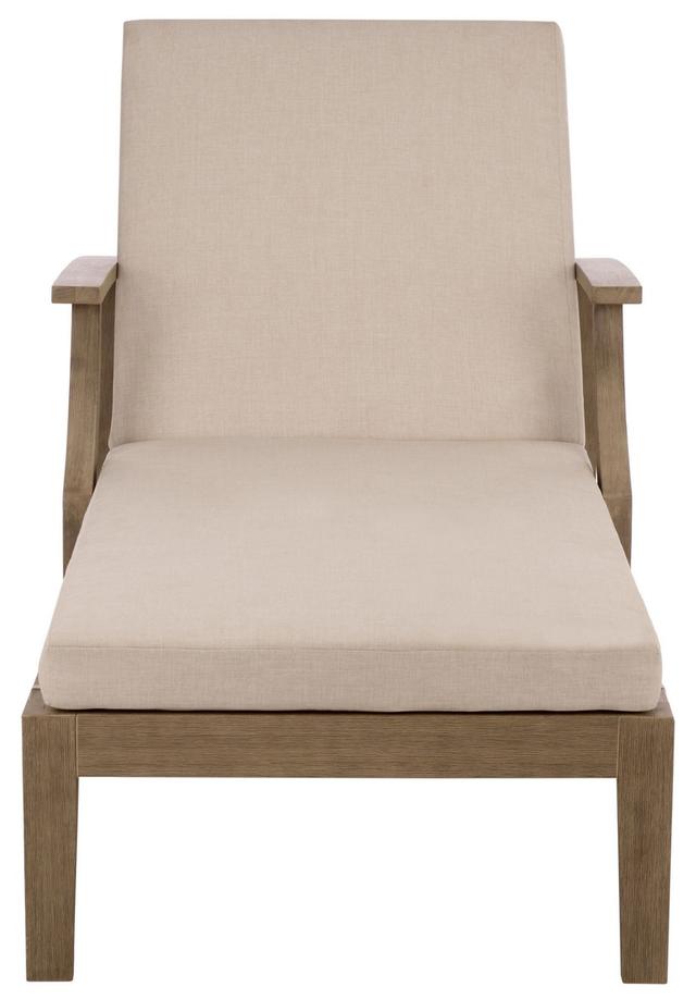 CPT1066A Martinique Patio Chaise Lounge - Natural & Beige