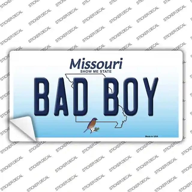 LP-10274s-S Bad Boy Missouri Novelty Sticker Decal, Small