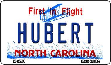 M-12291 3.5 x 2 in. North Carolina Hubert Novelty Metal Magnet