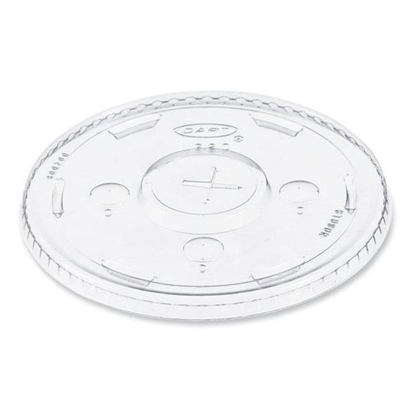 DCCL32CR 30 oz PET Straw-Slot Cold Cup Lid&#44; Clear - Pack of 1000