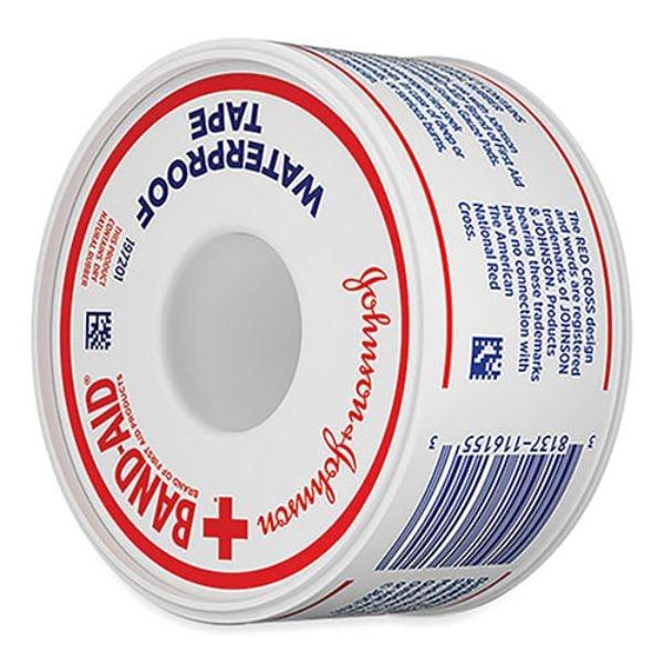 JOJ117121 10 Yard Water Block Waterproof Medical Tape, White