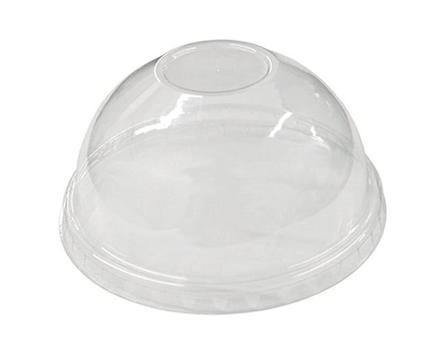 Clear No Hole Dome Lid
