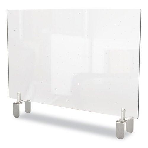Acrylic Panel with Clamp - 29 x 4 x 30 in.