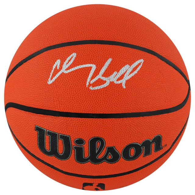 BILBSK200 Chauncey Billups Signed Wilson Indoor & Outdoor NBA Basketball