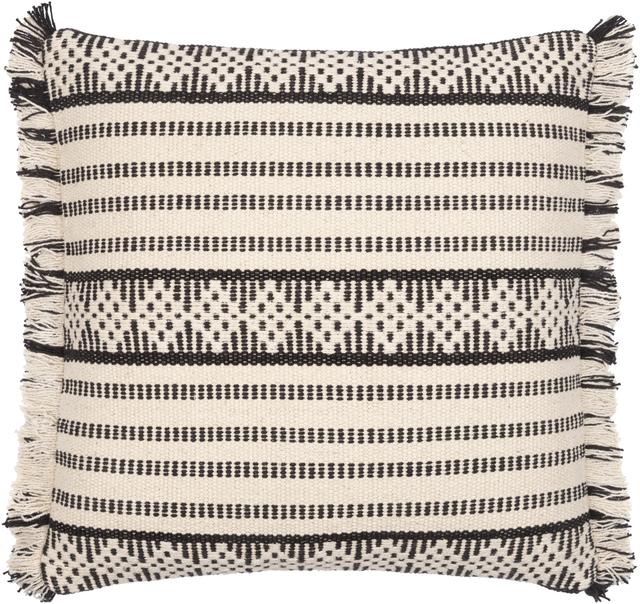 JNA001-1818P 18 x 18 in. Jasna Pillow Kit - Cream&#44; Black & Light Beige
