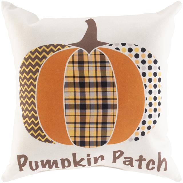 PKP001-1818 18 x 18 in. Pumpkin Patch PKP-001 Square Accent Pillow&#44; Multi Color