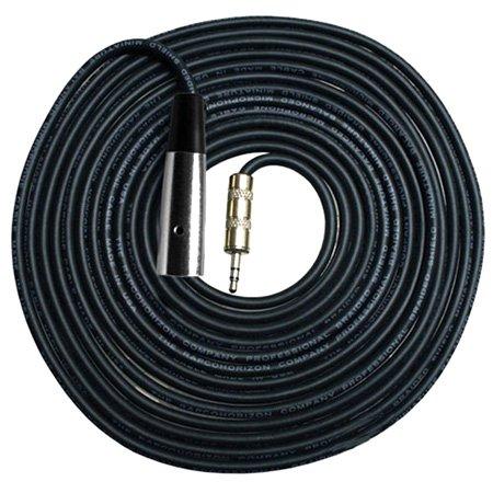 RPC-MINI3-6MN1 6 ft XLRM to 0.125 in. TRSM 2 Conductor & Shield Balanced Cable Assembly