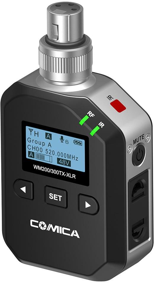 COMI-CVMWM200XLR UHF Metal XLR Wireless Transmitter