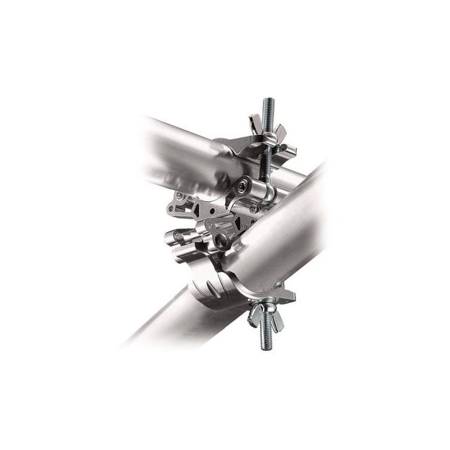 AVG-C4482 42 - 52 mm 360 deg MP Swivel Eye Coupler, Silver