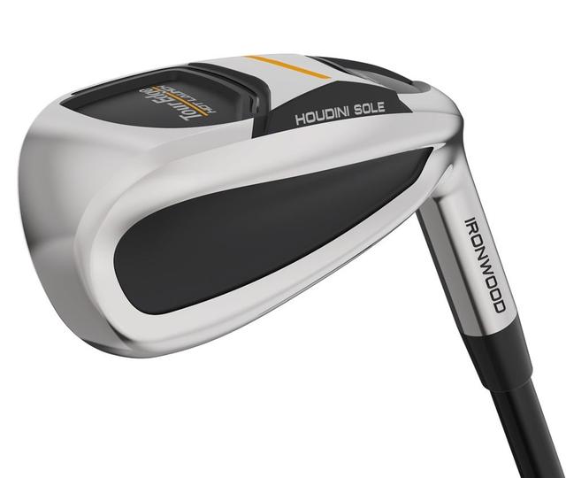 Tour Edge A7ILGS06 Mens Left Hand Hot Launch X525 Iron No.6, UST Mamiya Helium Black S-Flex