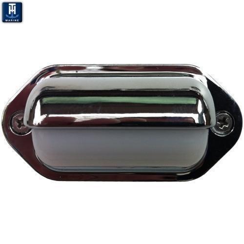 LED-51820-DP 2.6 x 1.3 in. Plastic LED Companion Way Light&#44; Blue & Chrome