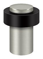 3 in. Universal Round Floor Bumper, Brushed Nickel