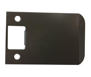 3 in. Extended Lip Square Corner Strike, Satin Nickel