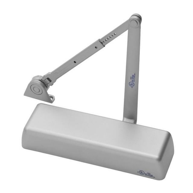 5811689 Commercial Hold Open Tri Mount Door Closer, Aluminum