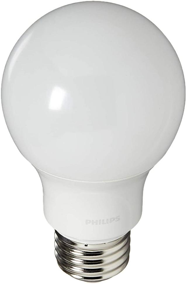 272398 60W Equivalent A19 LED Light Bulb, Soft White - 2700K - Pack of 4