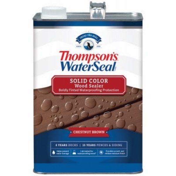 1 gal Solid Waterproofing Stain, Chestnut Brown