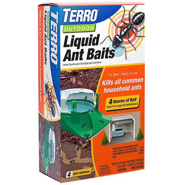 Outdoor Liquid Ant Bait Stations, Pack of 4