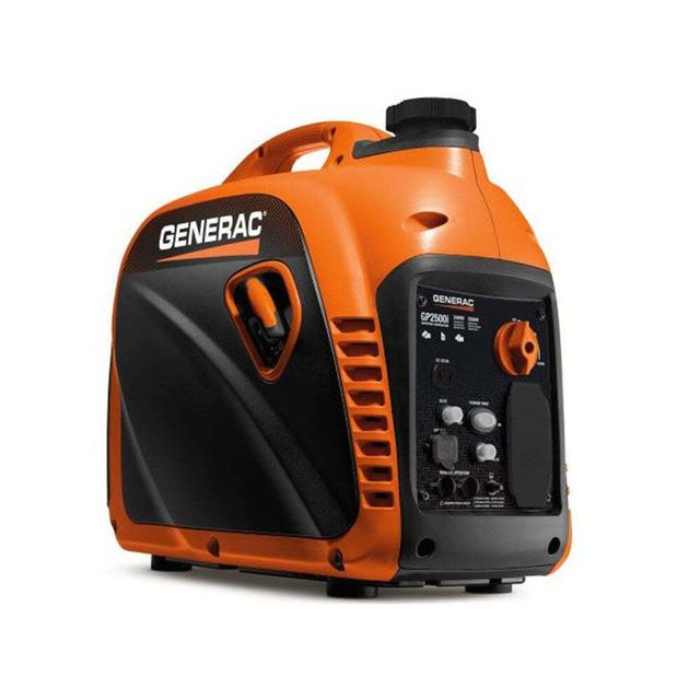 GP2500i Portable Inverter Generator with CO Sensor, Orange & Black