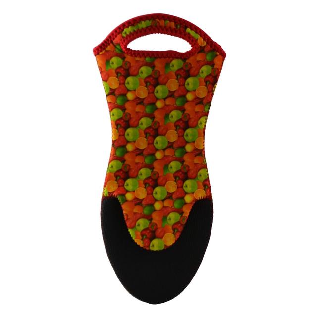 Neoprene Oven Glove - Fruits Pattern