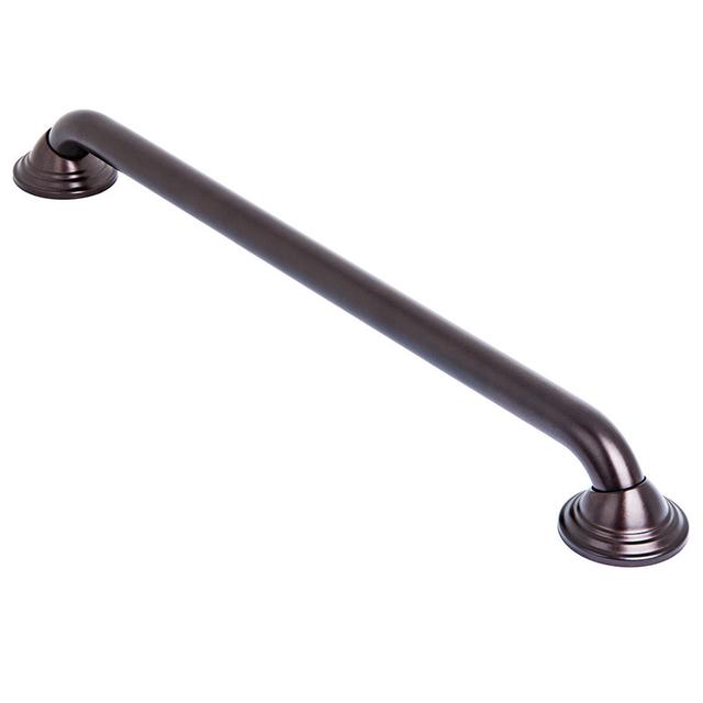 Decorative Shower Safety Grab Bar  Oil Rubbed Bronze  24 inch