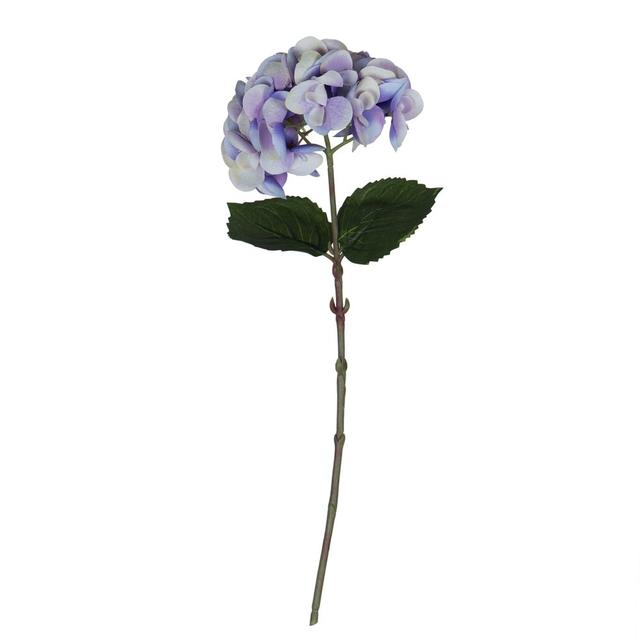 18 in. Purple Hydrangea Spray